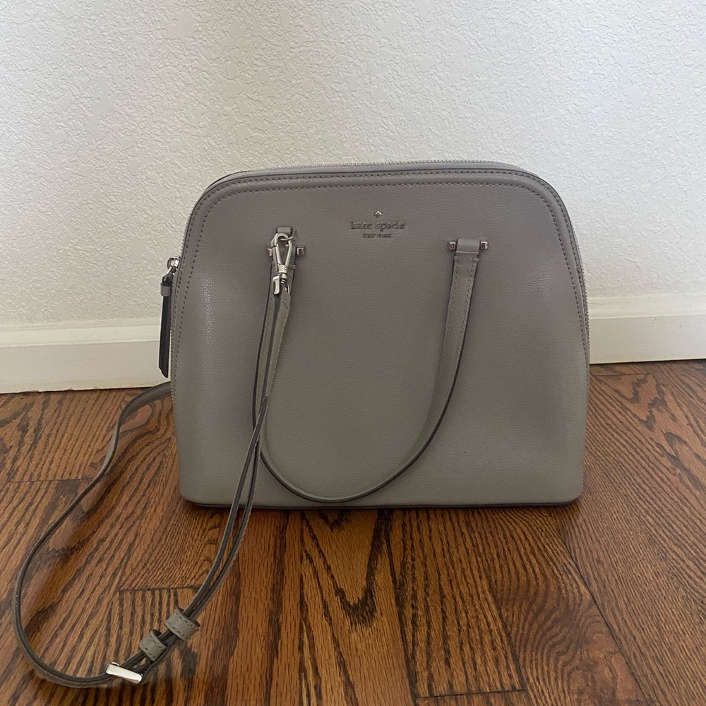 Kate Spade Light Gray Crossbody Bag